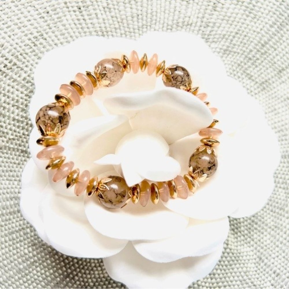 ✨Beaded Stackable Bracelet Set | Hand Assembled✨ - Picture 4 of 6